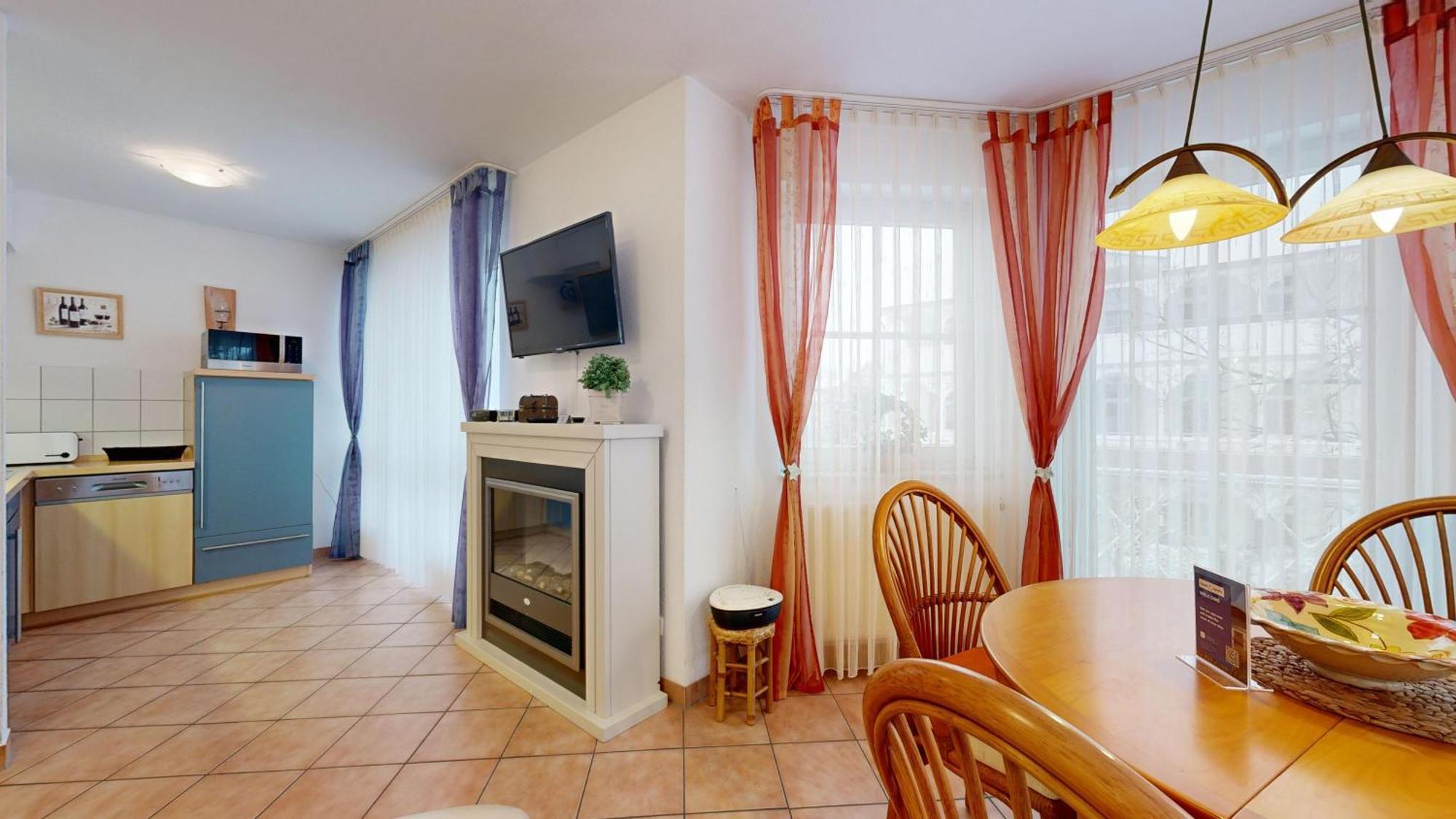 Strandnahe Mit Balkon, Wohnpark Granitz 31, Apartment Ostseebad Binz